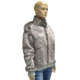 Women's Bonded Fake Fur\Suede short Jacket