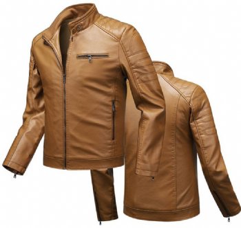 Apple Skin leather jacket