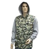 Men's Camouflage Padded Hooded Jacket
