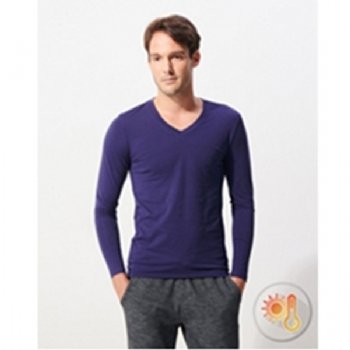 Men's Thermal polyester stretch base layer warmer